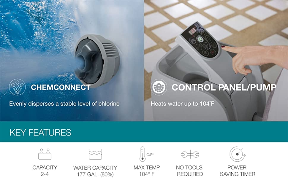 Cancun Hot Tub | Bestway SaluSpa | Low Price Inflatable Spa