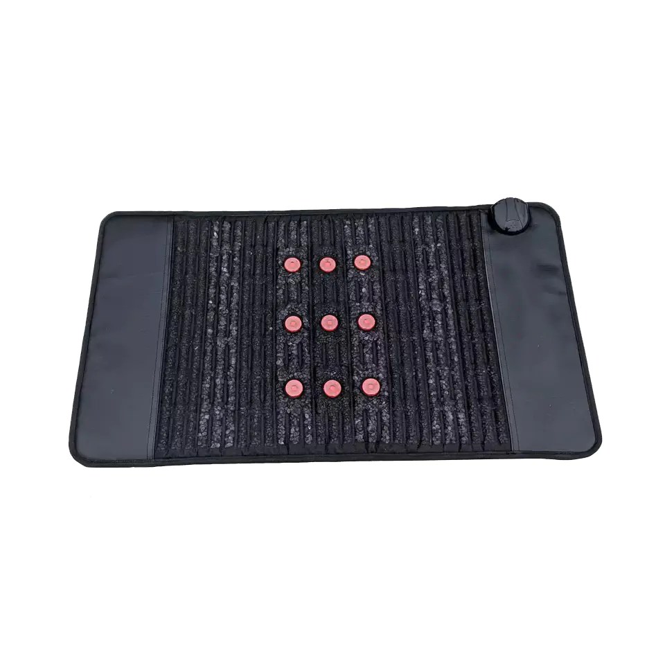 Far Infrared Tourmaline Hot Stone Therapy Heating Pad Amethyst Heat Mat