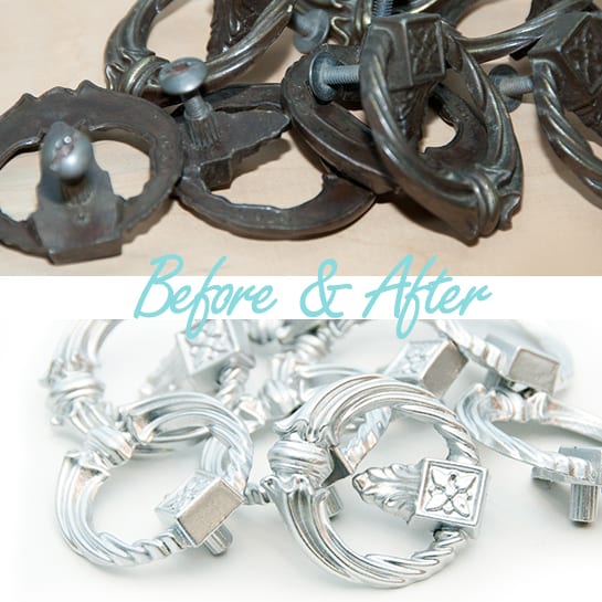 HowToTips Painting Drawer Hardware Salvaged Inspirations