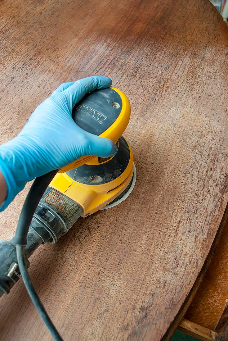 Vintage Hallway Table Before and After Salvaged Inspirations
