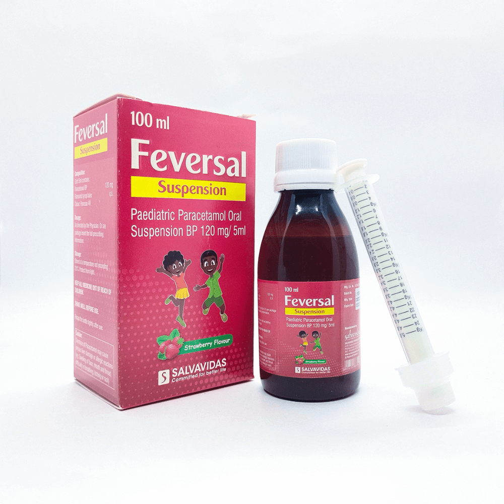 Paediatric Paracetamol Oral Suspension BP 120 Mg/ 5ml Manufacturers And