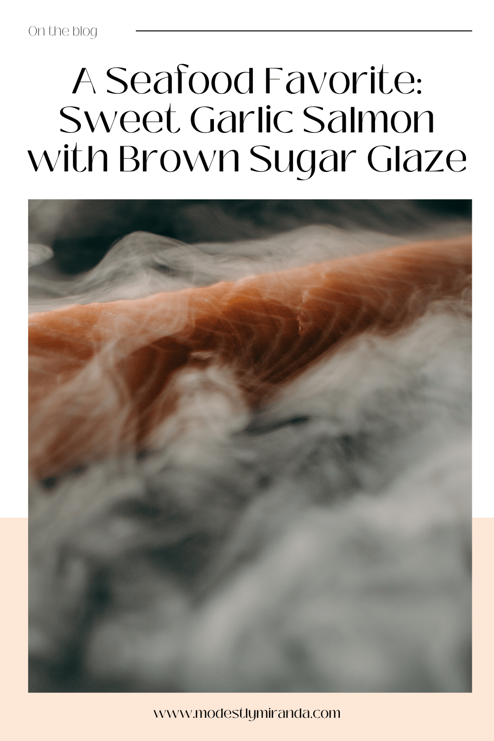 A Seafood Favorite Brown Sugar & Mustard Glazed Salmon Modestly Miranda