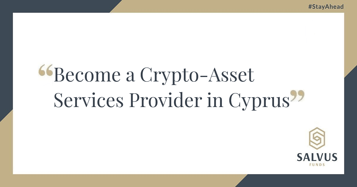 Cyprus Securities and Exchange Commission (CySEC) CASP SALVUS Funds