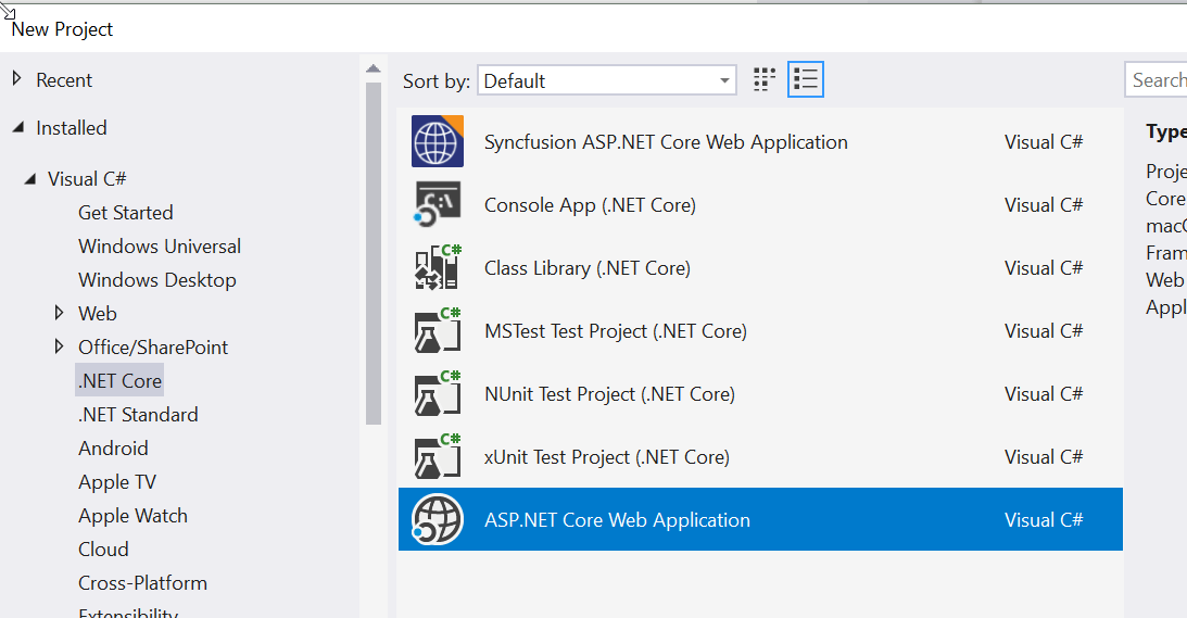Core Web API Part 1 dev