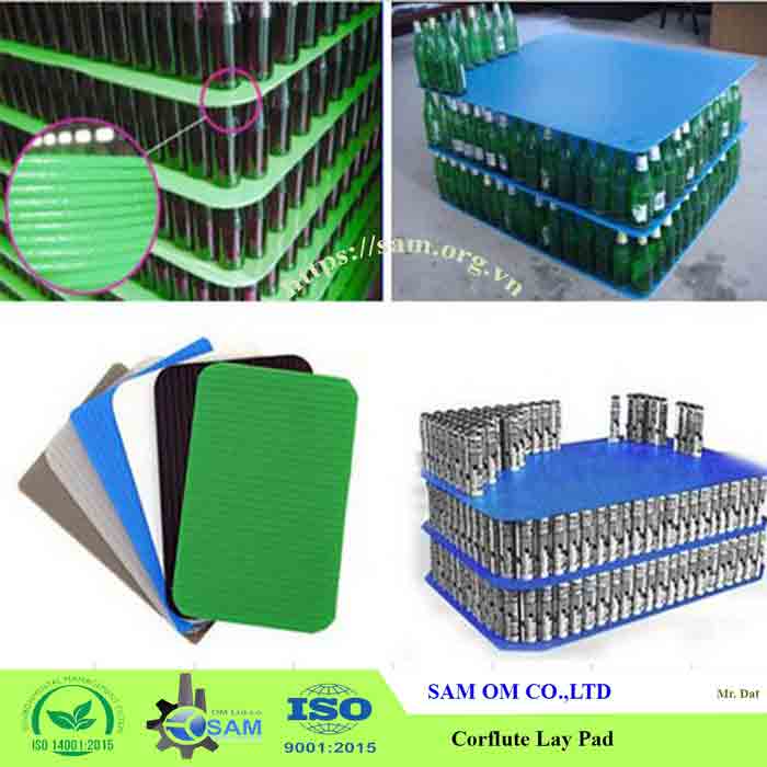 Pallet Layer Pad PP Round Corner SAM packaging company