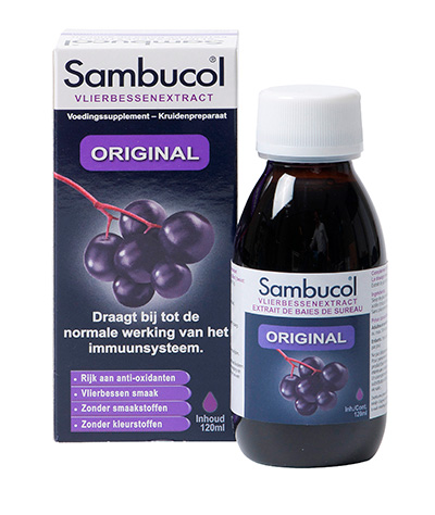 Sambucol Original €12,99 | Sambucol Vlierbessenextract Voor Je Weerstand