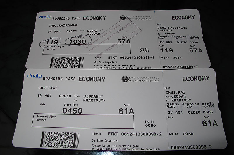 Saudi Arabian Airlines Flight Review Dubai to Khartoum via Jeddah