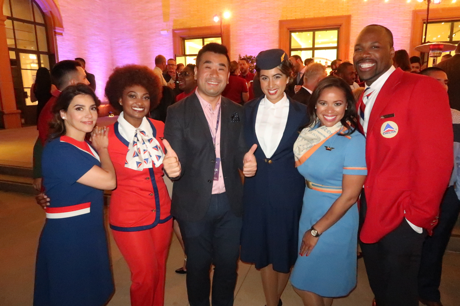 Fashion Takes Flight Delta New Uniform Launch Flight!