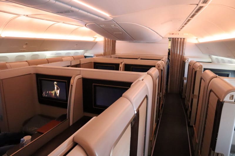 Saudia B777300/ER First Class Suite London to Riyadh