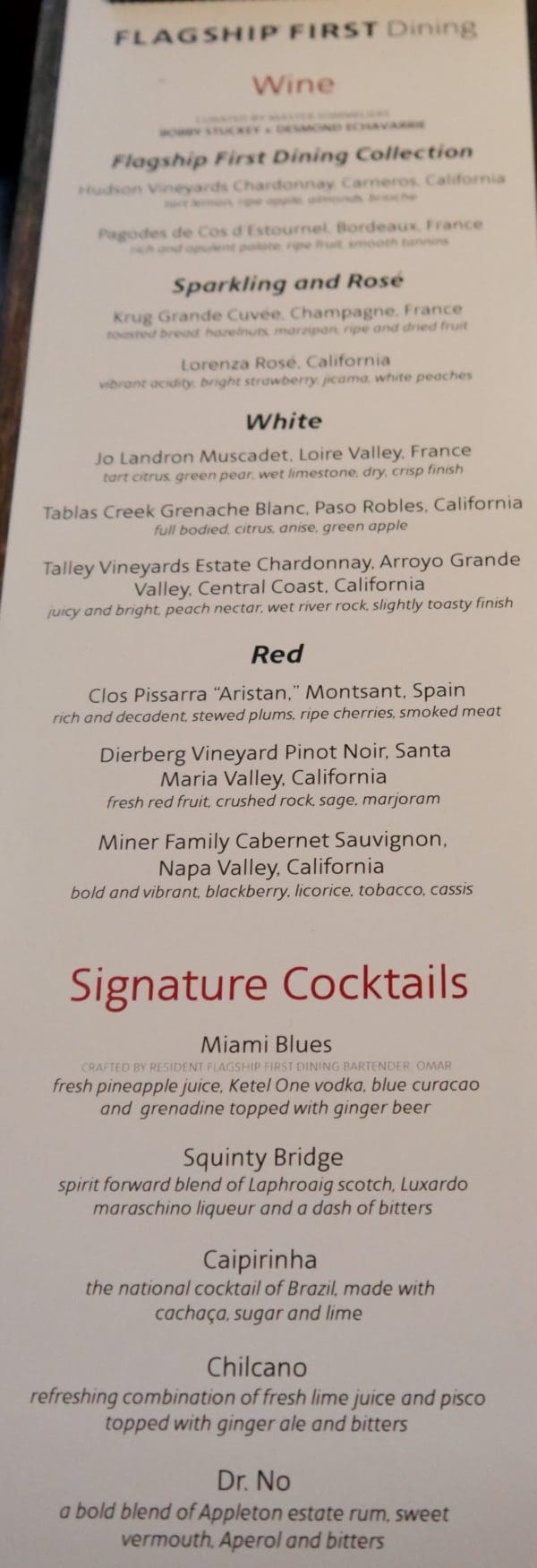 Review American Airlines Flagship Dining at Miami International Airport