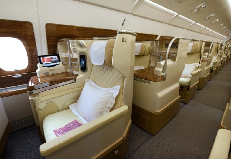 First Look of Emirates Premium Economy and Upgraded Cabin on A380