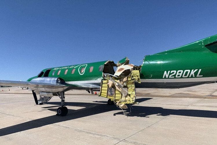 Midair Collision on Key Lime Air Metroliner and SR22