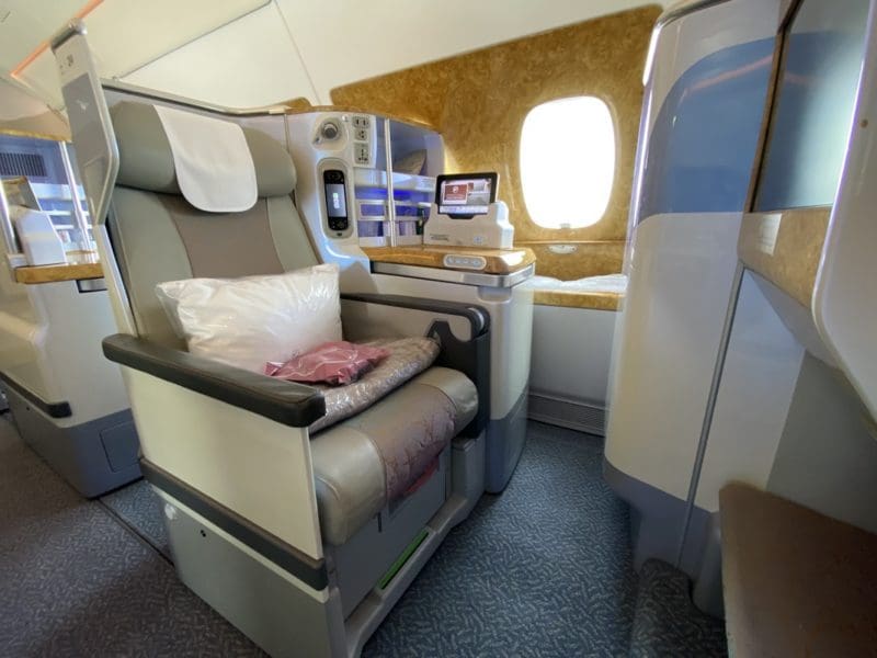 How Many Business Class Seats On Emirates A380