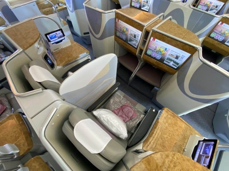 Qantas A380 Business Class