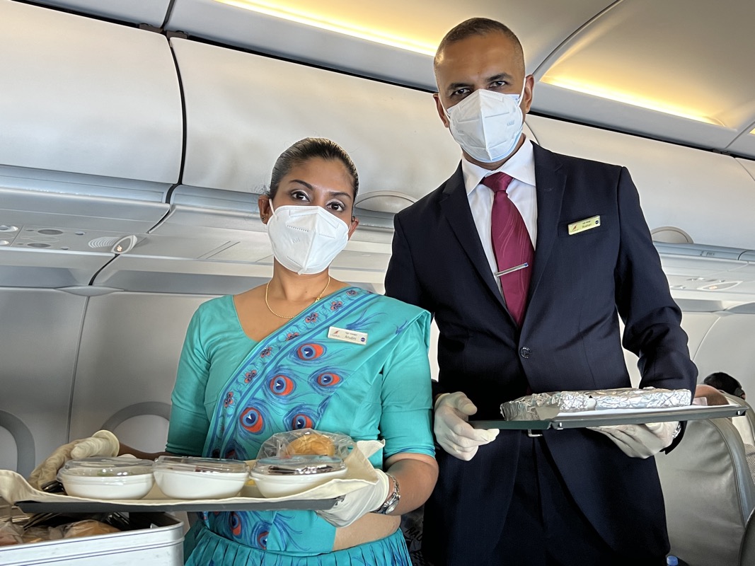 Trip Report SriLankan Airlines Business Class (Emirates Airlines)