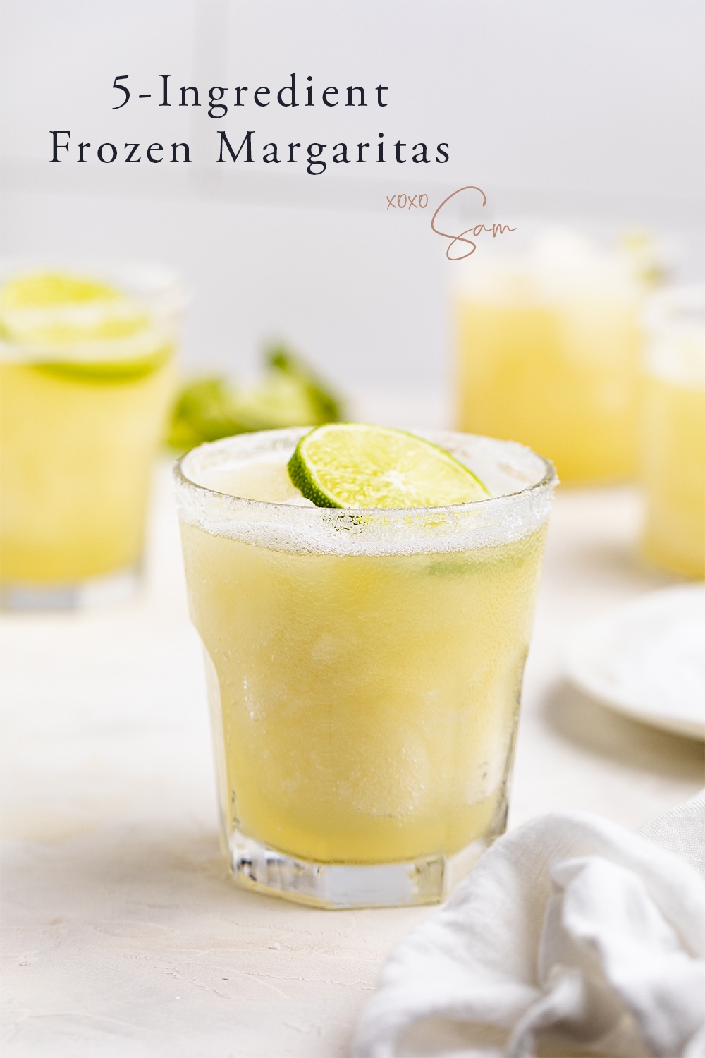 5Ingredient Frozen Margaritas Sam Does Her Best
