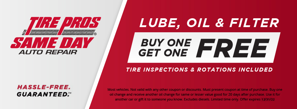 Coupons For Oil Changes, Tires, & Auto Repair | Same Day Auto