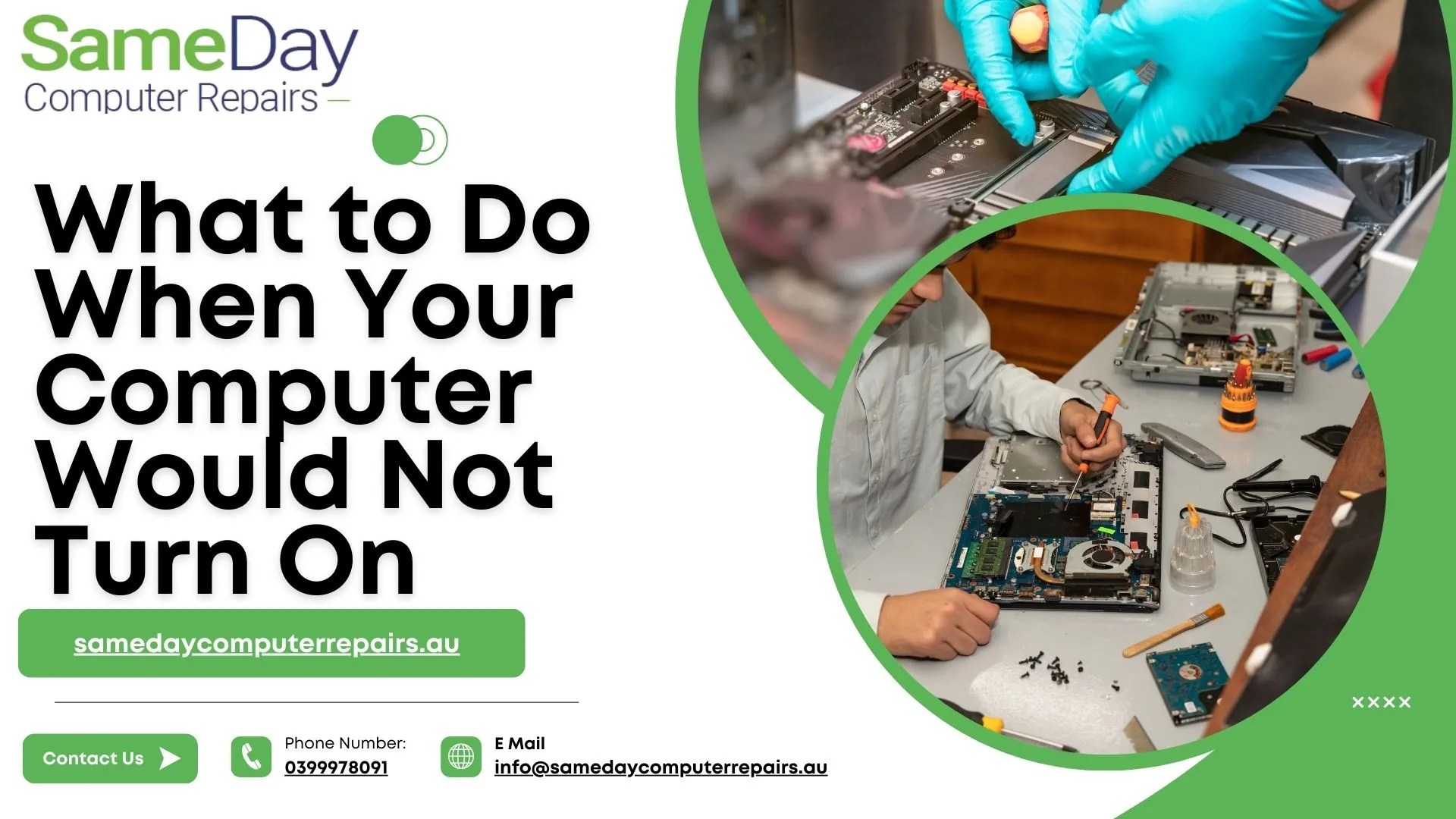 What to Do When Your Computer Would Not Turn On