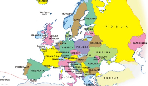 Panstwa Europy I Ich Stolice Samequizy