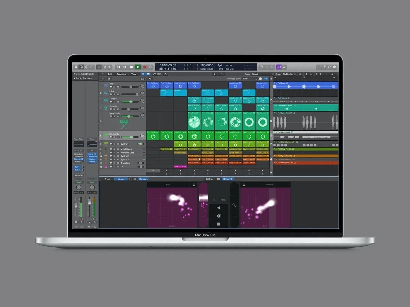В Logic Pro X появится режим Session View — SAMESOUND