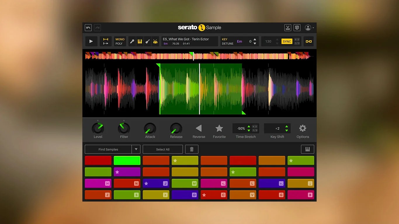 Serato Sample 2.0 получил поддержку стэмов и упрощённый интерфейс для