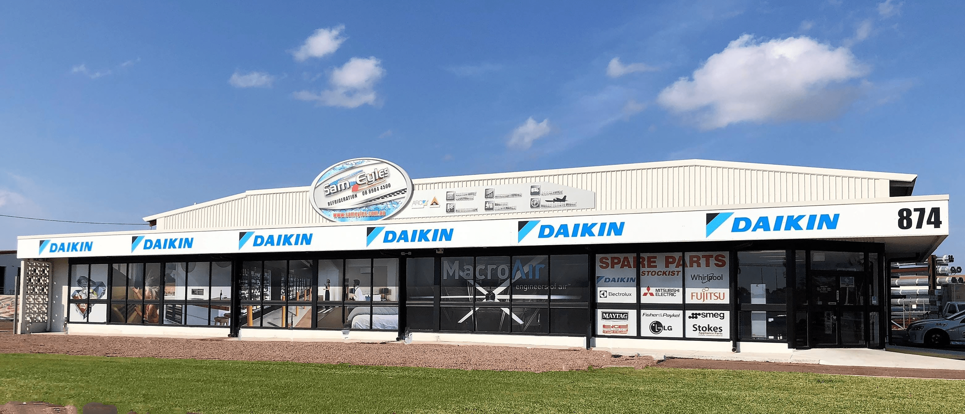 Contact Sam Eyles Refrigeration & Air Conditioning