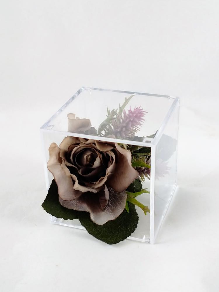 てのり花黒いバラ｜アーテイフィッシャルフラワー：dot Saku｜みんなの笑顔、どっと咲く。アーティフィッシャルフラワー作家