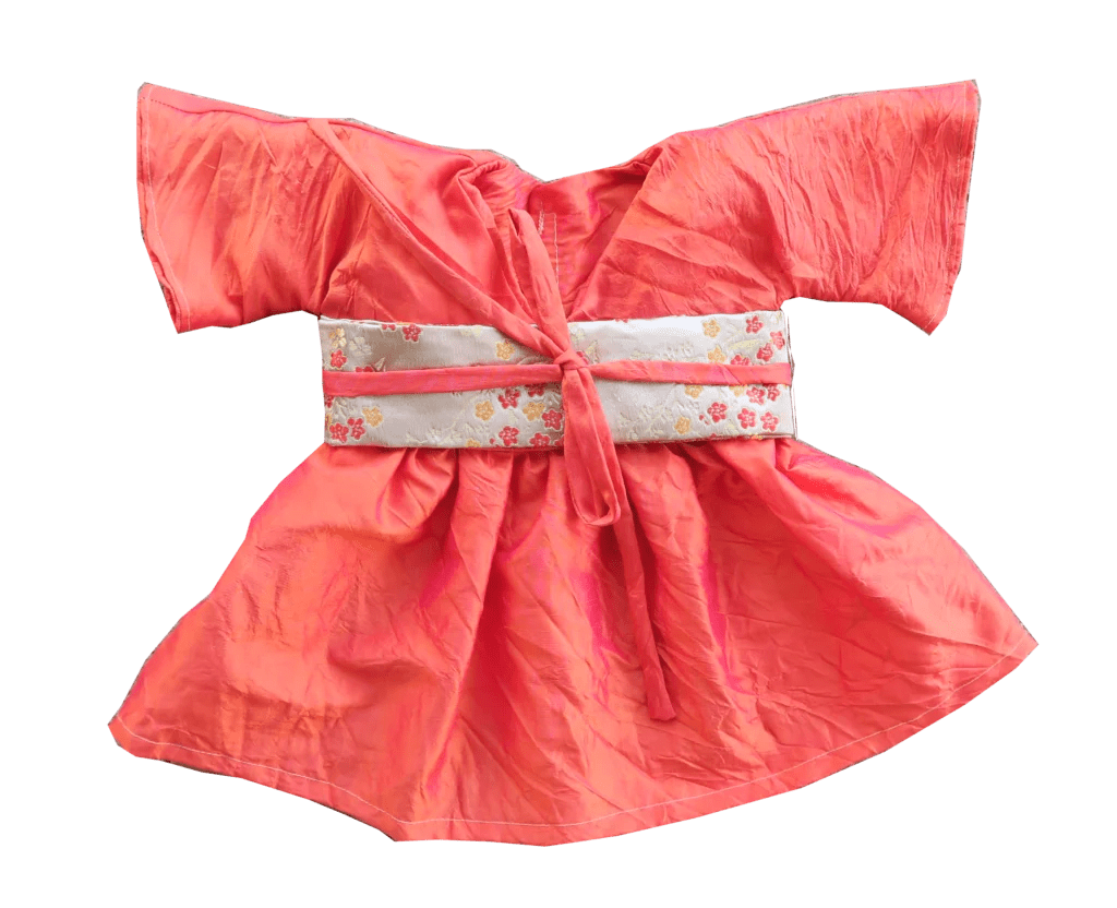 Kimono Doll Dress (in 6 doll sizes)