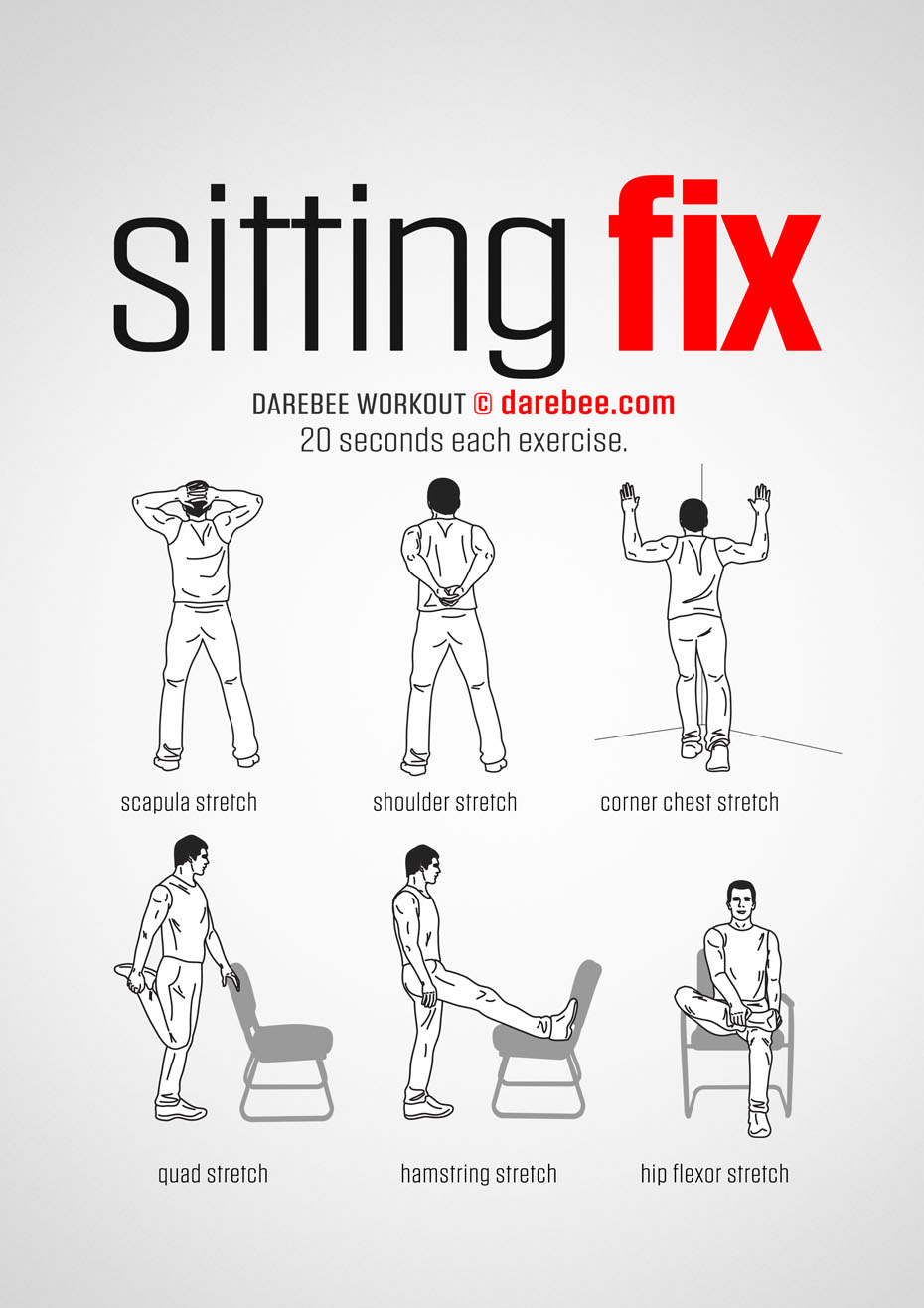 Office Workouts by Darebee samim
