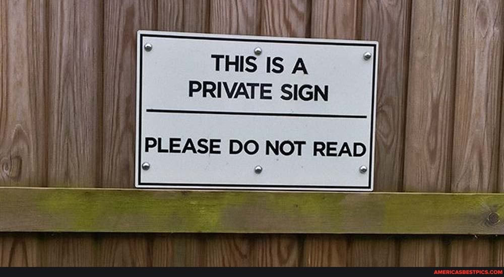 Do Not Read This Sign samim