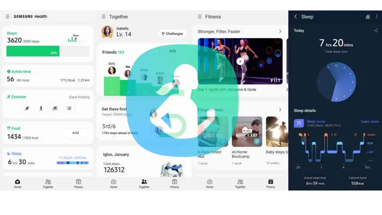 Samsung Health app brings One UI 5.1 Sleep Widget feature and more