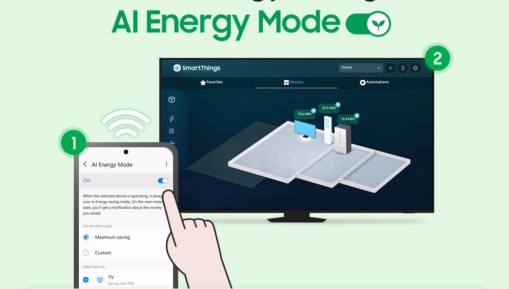Samsung TV Unveils AIPowered EnergyEfficient Screen Experience