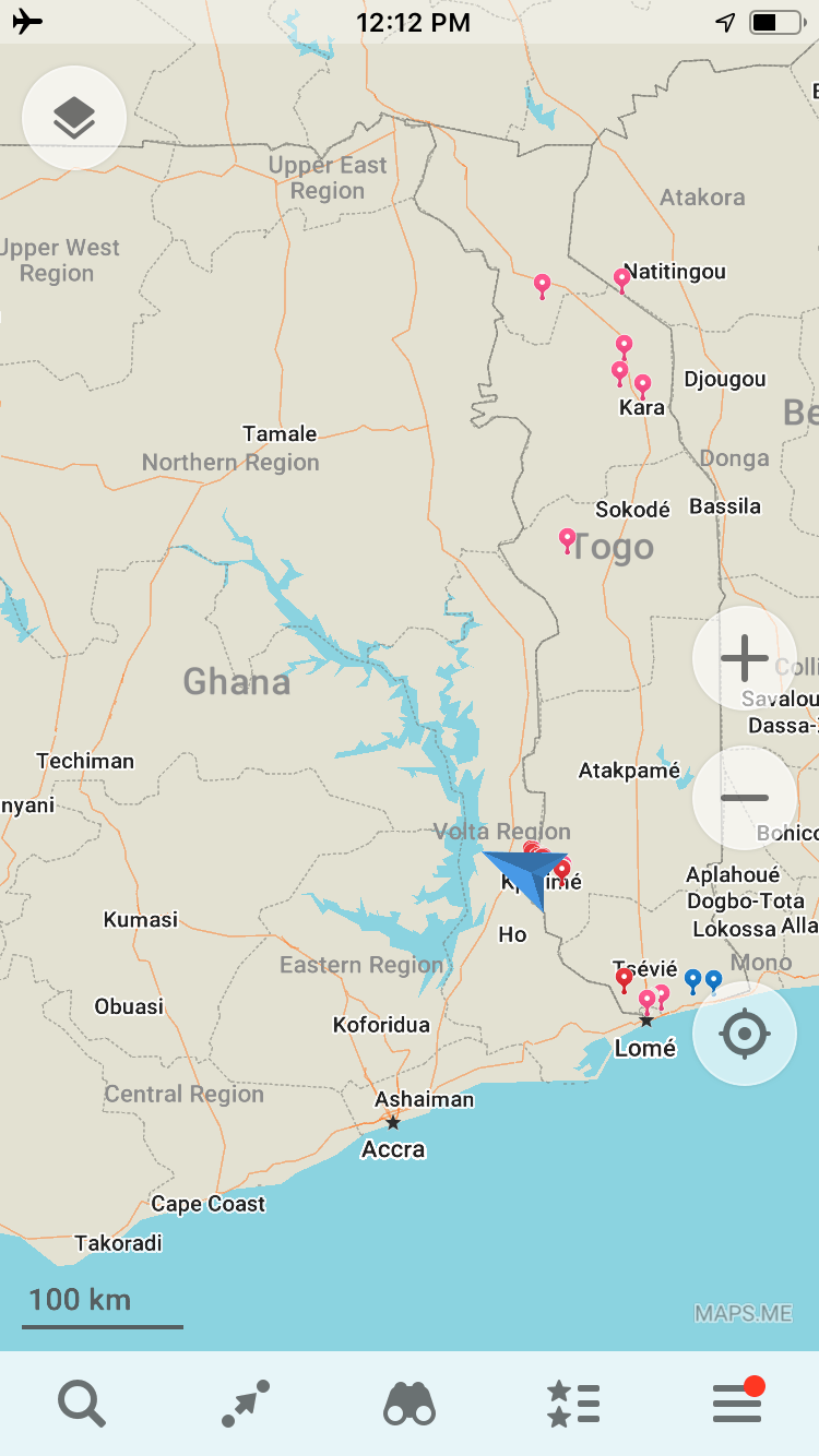 To go to Kpalimé Adventuresam