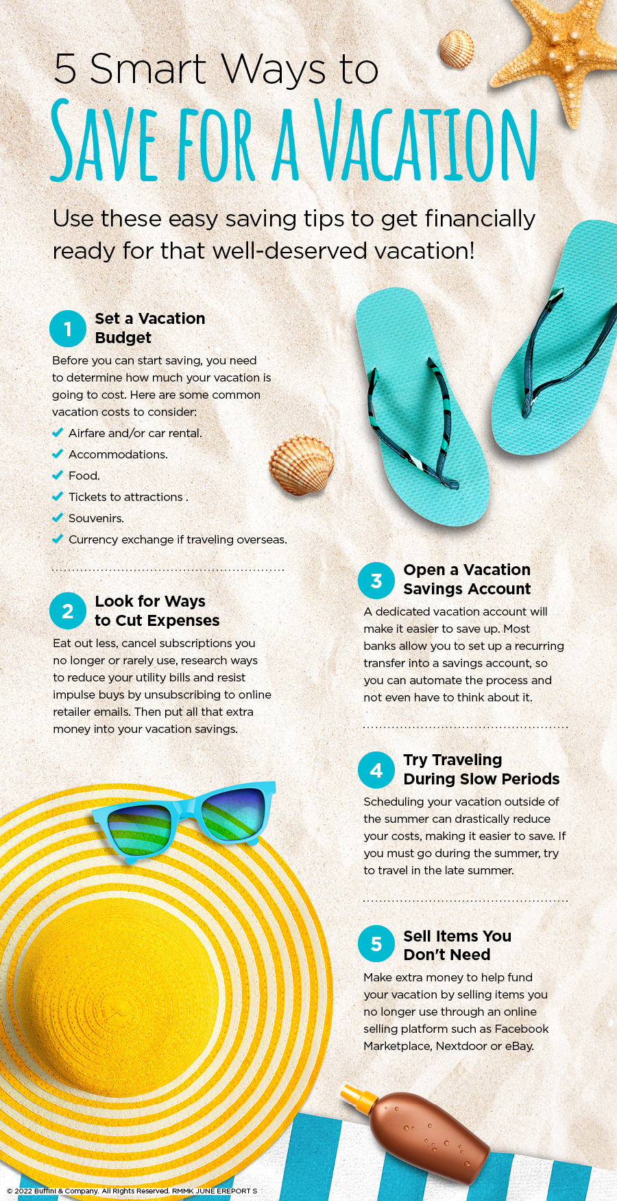 5 Smart Ways to Save for a Vacation Sam Moussa Realty