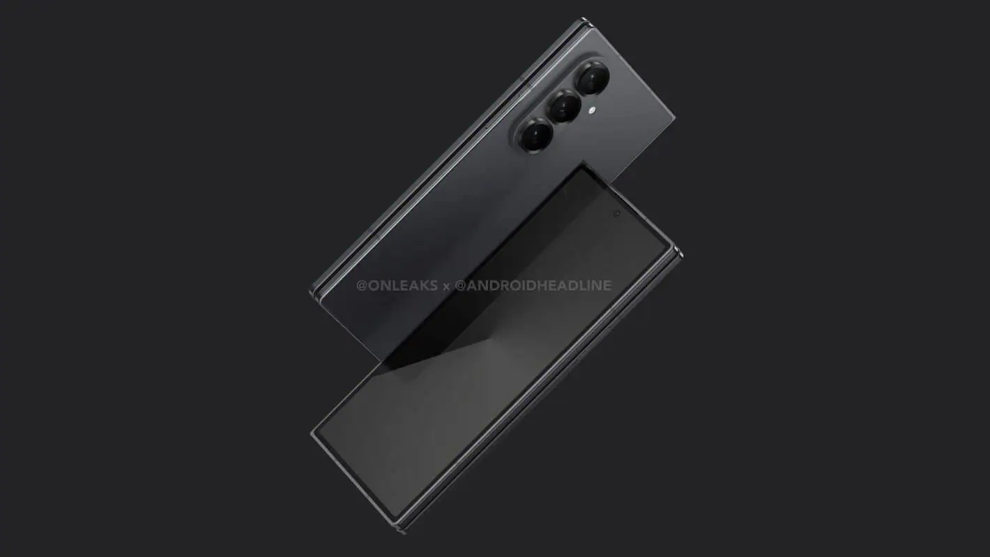 Galaxy Z Fold 7 Shown from Every Angle as CAD Renders Leak - SammyGuru