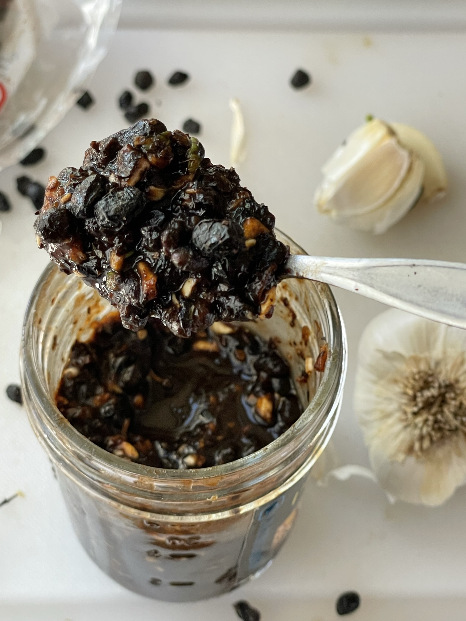 HOMEMADE GARLIC BLACK BEAN SAUCE sammywongskitchen