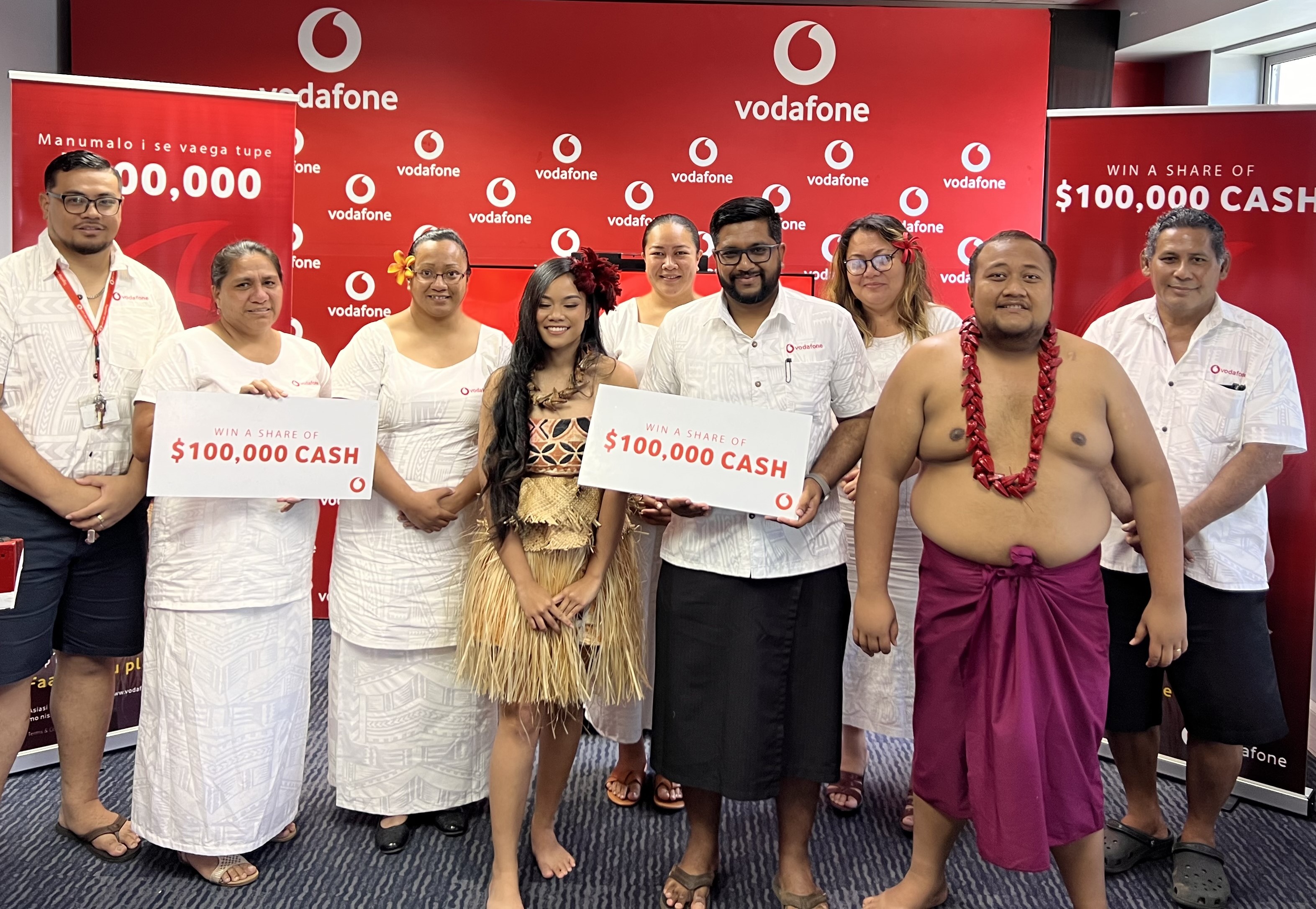 Samoa Observer Vodafone launches 100K mega promo