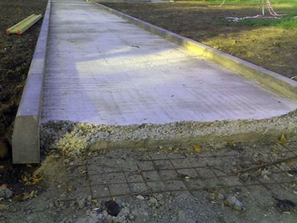 Укладка тротуарной плитки под углом