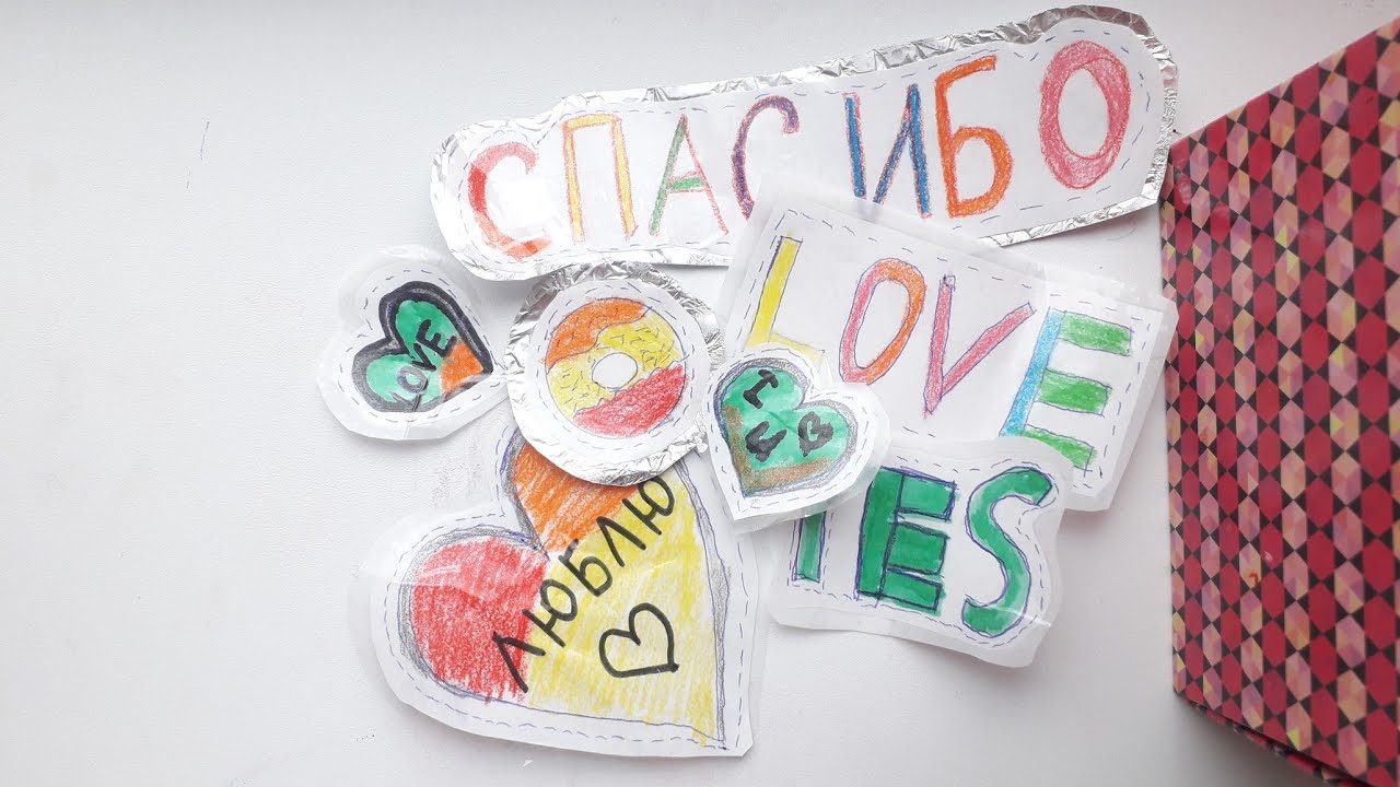 Как сделать наклейки без двухстороннего скотча, чем его