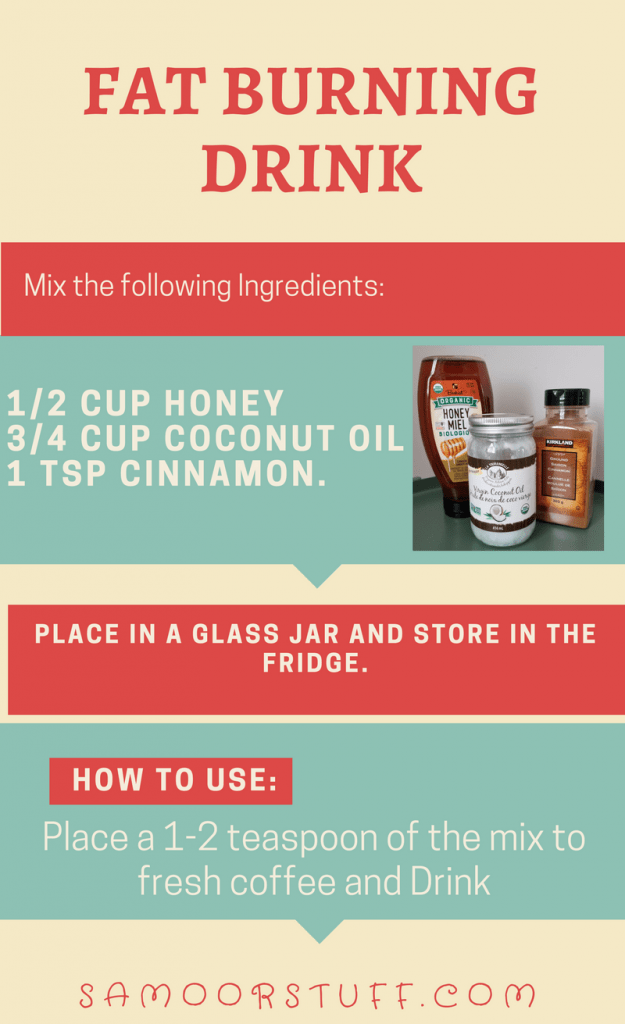 The fat burning drink samoorstuff