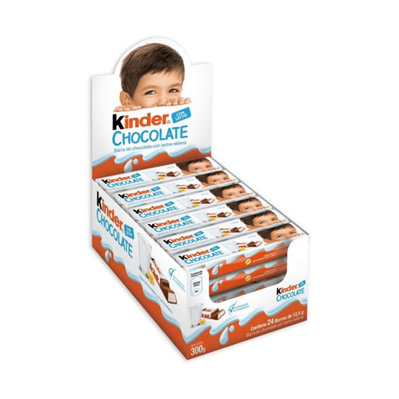 CHOCOLATINA KINDER X 24 UDS Distribuidora Samorán Ltda