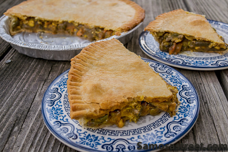Spicy Vegetable Pot Pie with Homemade Pie Crust Samosa Street