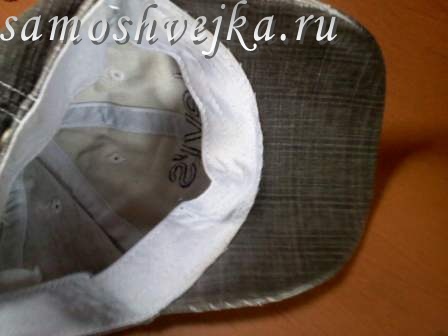 7 Как отремонтировать козырек на кепке