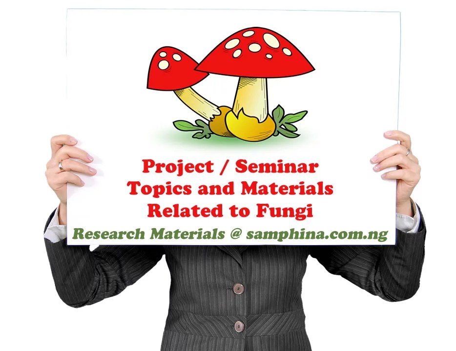 (PDF) Seminar Topics on Fungi for Students in Nigeria