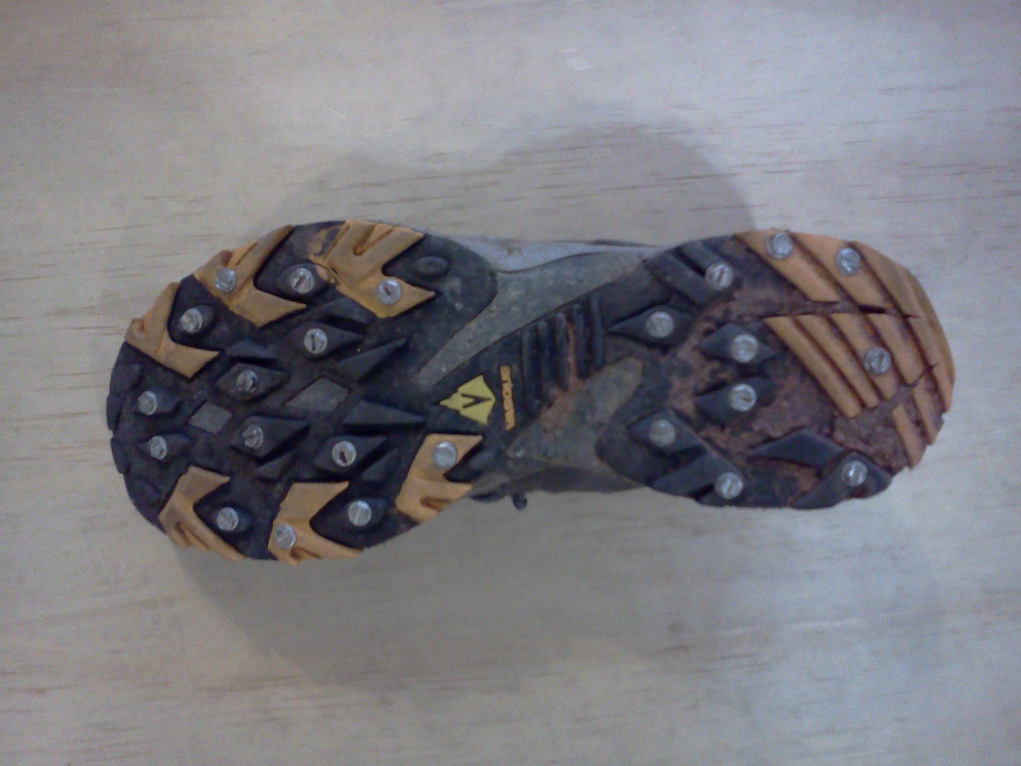 Shoe screws for running in snow, ice, and slush Sam Placette