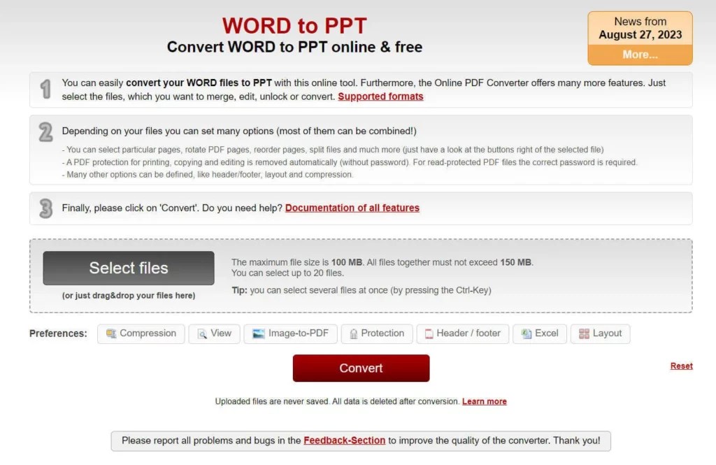 How to Convert Word to PowerPoint Top 3 Methods » Samplates