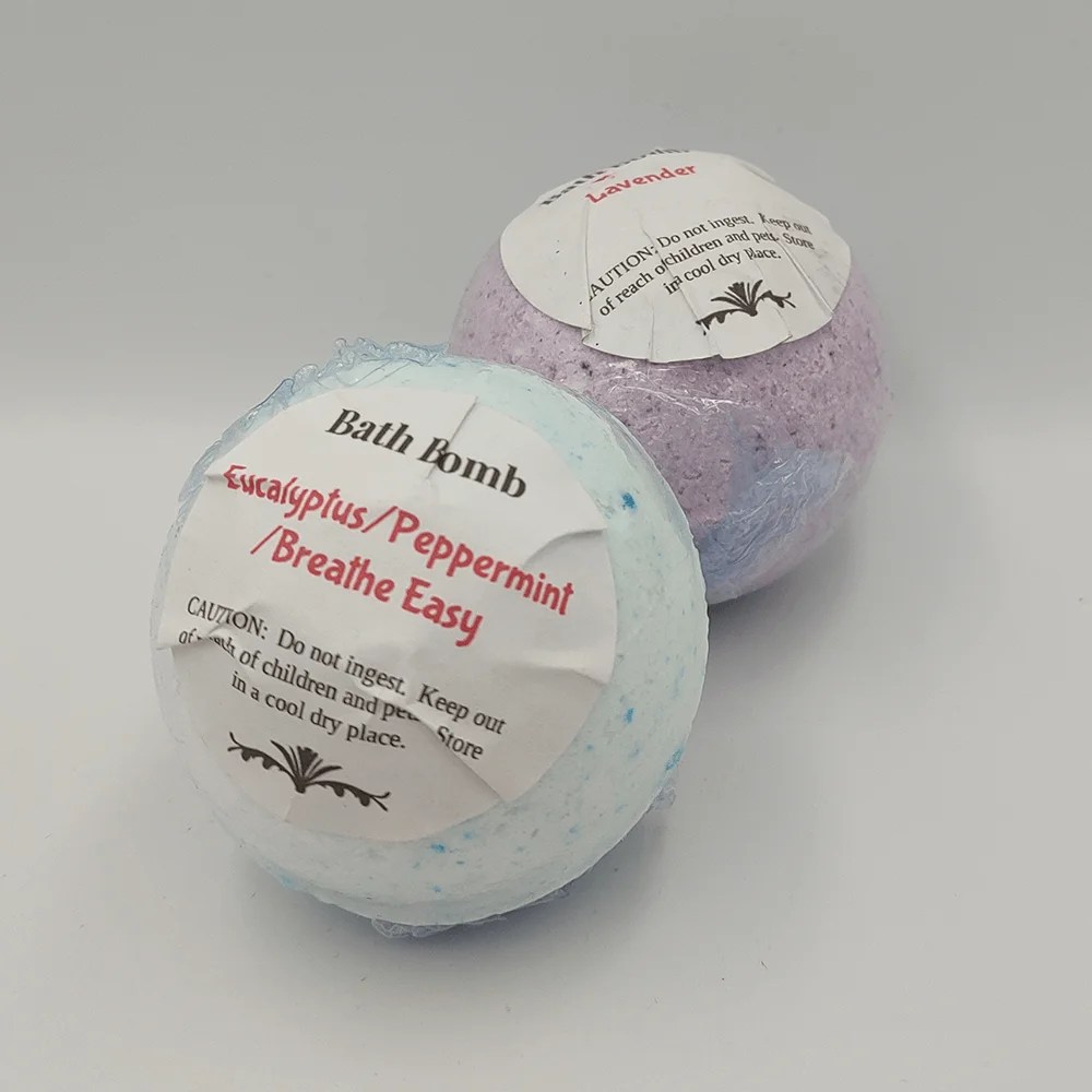 Bath Bomb Eucalyptus/Peppermint SampleOK