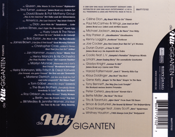 Die HitGiganten samplerinfos.de