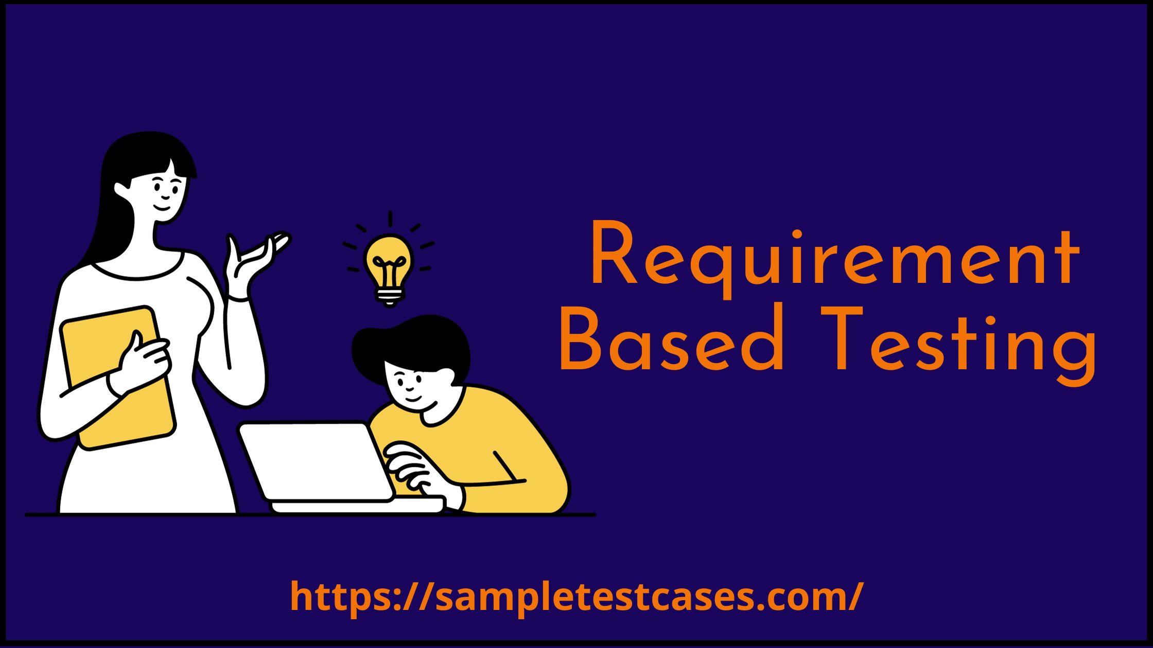 Requirement Based Testing in Software Testing