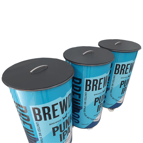 Standard Round Sampling Bin SamplingBins.co.uk